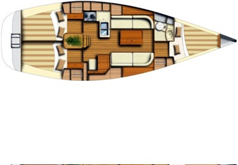 Segelyacht Charter Yacht Kroatien Dufour 34